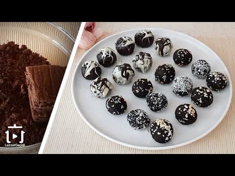 Kakaolu Kek Değerlendirme Tarifi Çikolatalı Truffle Nasıl Yapılır
