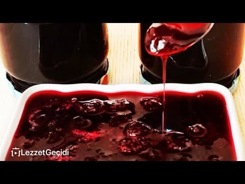 Vişne Reçeli Tarifi - Kışlık Hazırlık Nasıl Yapılır