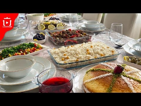 İftar Menüsü İçin 7 Çeşit Yemek Tarifi - Çorba, Zeytinyağlı, Ana Yemek, Tatlı, Lezzet Geçidi