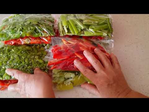 Kızartmalık ve Yemeklik Biber Buzlukta Nasıl Saklanır? Derin Dondurucuda Saklama Yöntemi