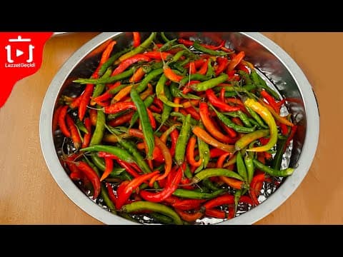 Biberi 12 ay Saklamanın SIRRI! Tüm Püf Noktalarıyla Kışlık Biber Nasıl Kurutulur ?