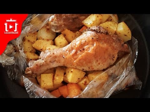 Fırın Poşetinde Hindi But Nasıl Yapılır: Pratik ve Kolay Beyaz Et Yemeği Tarifi