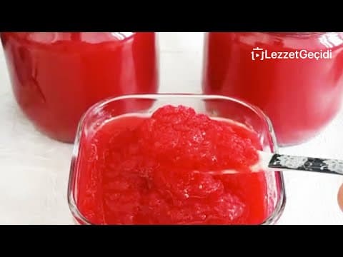 Kızılcık Marmelatı Nasıl Yapılır Tarifi