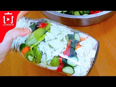 Kütür Kütür Turşu Tarifi Karışık Turşu Nasıl Yapılır ? İster 10 Gün Sonra Aç Ye İster Kışa Sakla