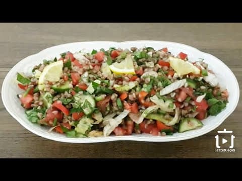 Karabuğday Salatası Nasıl Yapılır Bol Vitaminli Diyet Sağlıklı Tarif