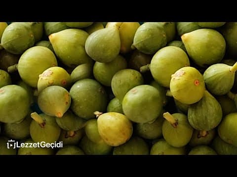 Yeşil Ham İncir Reçeli Nasıl Yapılır