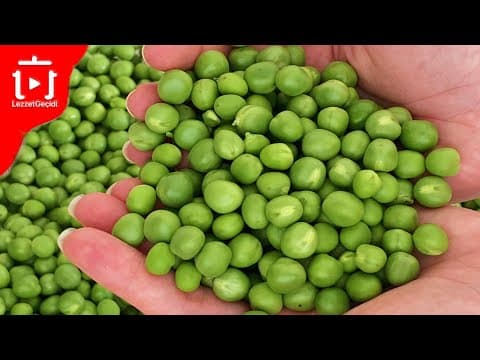 KIŞA HAZIRLIK TARİFİ , DERİN DONDURUCUDA  BEZELYE NASIL SAKLANIR ?