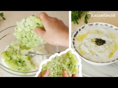 Derin Dondurucuda Saklanan Salatalıkla Cacık Nasıl Yapılır
