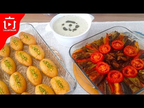 İFTAR MENÜSÜ/Misafir Akşam Yemeği Menüsü - Yayla Çorbası , Fırın Kebabı , İrmikli Şerbetli Tatlı