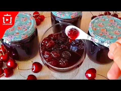 Kiraz Reçeli Nasıl Yapılır? Kahvaltı Sofrası Hazırlığı , Pratik Kahvaltılık Reçel Tarifleri