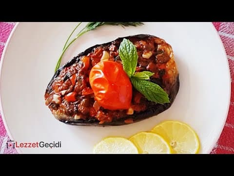 Bostan Kebabı Nasıl Yapılır - Fırında Etli Patlıcan Yemeği Tarifi