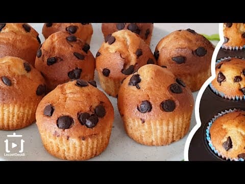 Muffin Tarifi Çikolatalı Limonlu Kek Nasıl Yapılır