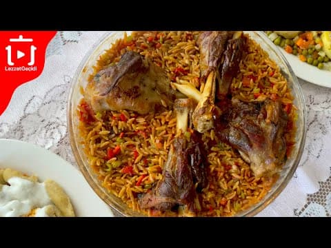 ✋ Kuzu İncikli Ankara Tava Nasıl Yapılır ❓Tencerede Arpa Şehriye Pilavı Tarifi , Bayram Yemekleri