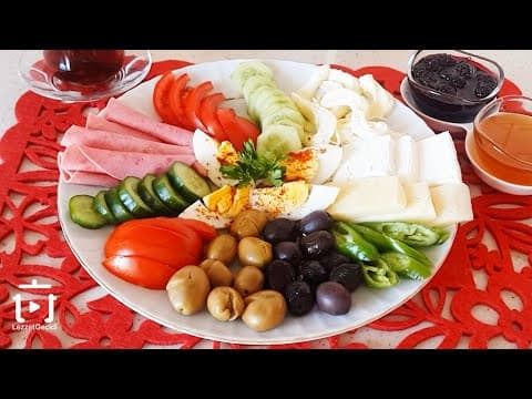 Kahvaltı Tabağı Hazırlama Nasıl Yapılır