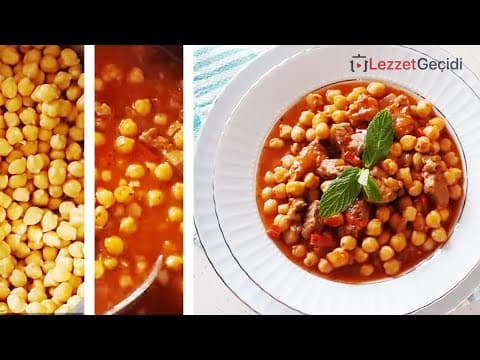 Nohut Yemeği Nasıl Yapılır (Tarifi İzle Ana Öğünde Servise Başla)