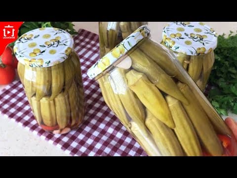 Püf Noktalarıyla Bamya Turşusu Tarifi , Probiyotik Turşu Nasıl Yapılır ?