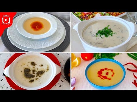 ✅ RAMAZANA ÖZEL ÇORBA TARİFLERİ, 5 FARKLI ÇORBA ÇEŞİTLERİ TARİFİ İFTAR YEMEKLERİ 🔝LEZZET GEÇİDİ