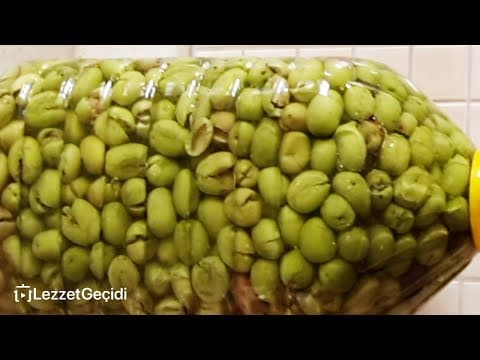 Yeşil Zeytin Nasıl Yapılır Tarifi