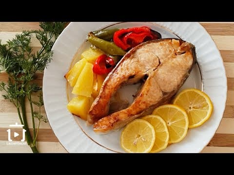 Fırında Somon Nasıl Yapılır - Balık Yemeği Tarifi