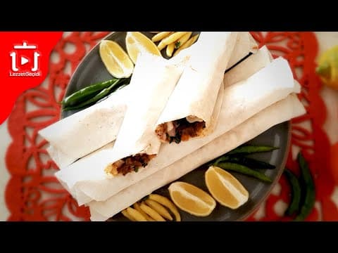 Et Tantuni Nasıl Yapılır - Lavaşta Dürüm Tarifi