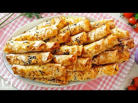 Çay saatlerinin çıtır çıtır atıştırmalıklarından Ispanaklı Börek Tarifi Nasıl Yapılır ?