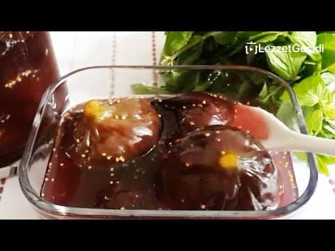 İncir Reçeli Yapımı - Sezonunda Kahvaltılık Tarifleri