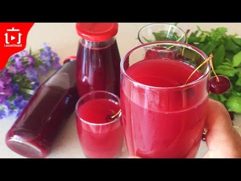 Vişne Konsantresi Tarifi ,Vişne Suyu Nasıl Yapılır? Kolay ve Pratik Ev Yapımı Meyve Suyu
