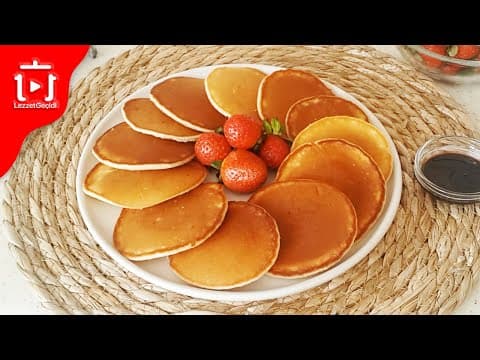 Pratik Kahvaltı Tarifleri : Pankek Tarifi ile Tatlı Nasıl Yapılır