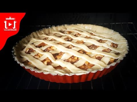 Elmalı Tart Tadında Elmalı Turta Nasıl Yapılır ? Pratik ve Kolay Pasta Kek Tarifleri