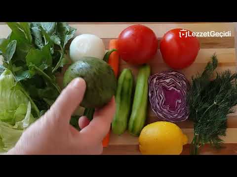 Avokado Salatası Nasıl Yapılır En Sade Tarifi