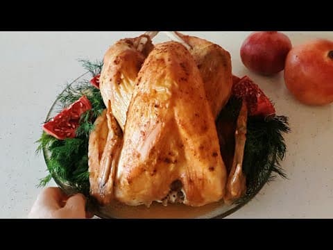 Püf Noktalarıyla Fırında Hindi Nasıl Pişirilir ? Yeniyıla Özel Yılbaşı Hindisi Tarifi