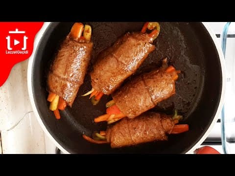 Sebzeli Bonfile Sarma Tarifi, Pratik Ana Yemek Nasıl Yapılır