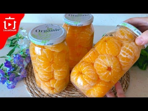 Mandalinayı Bu Şekilde 12 Ay SAKLIYORUM ! Bu Sırrı çok az kişi BİLİYOR ! Kolay ve Pratik Tarifler