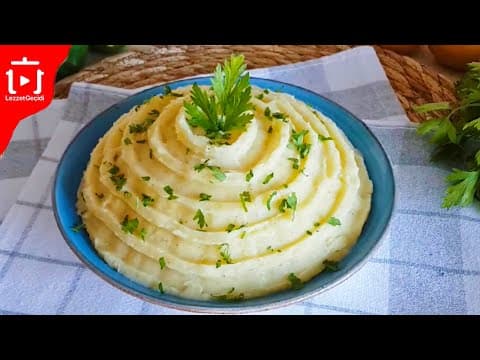 Lezzet Garantili Bu Tarifi Mutlaka Deneyin ! Patates Püresi Nasıl Yapılır ? Püre Tarifi