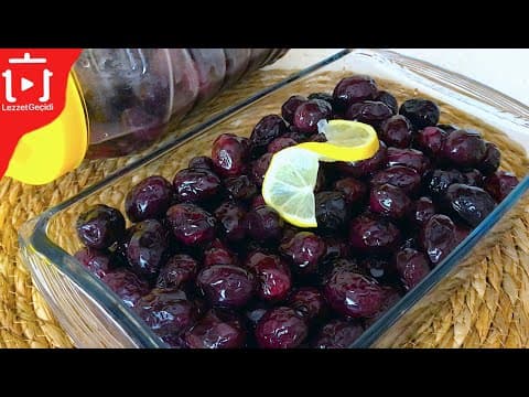 Siyah Zeytini Bu Şekilde Yapın Lezzetine Şaşıracaksınız 💯Yağlı Sirkeli Siyah Zeytin Nasıl Yapılır ❓