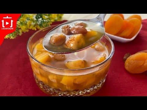 Kuru üzümlü kayısılı hoşafı tarifi , Komposto nasıl yapılır ? Yemek Tarifleri