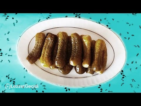 Salatalık Turşusu Nasıl Yapılır (Kış Hazırlığı Tarifleri)