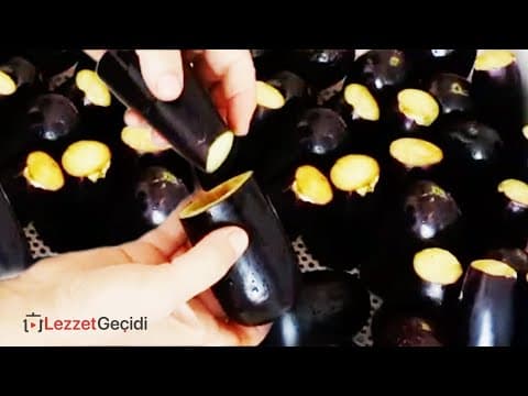 KIŞLIK HAZIRLIK TARİFİ Dondurucuda Dolmalık Patlıcan Nasıl Saklanır, Lezzet Geçidi