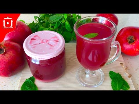 Evde Doğal Nar Suyu Nasıl Yapılır ,  Nasıl Saklanır ?