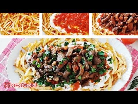 Çökertme Kebabı Nasıl Yapılır - İNCECİK KİBRİT PATATESLİ Çentik Kebabı Tarifi