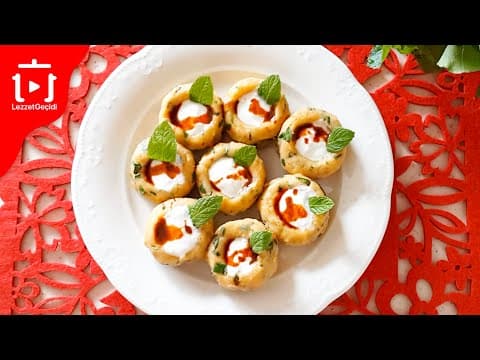 Patates Çanağı Nasıl Yapılır - YOĞURT SOSLU Patates Püresi Tarifi