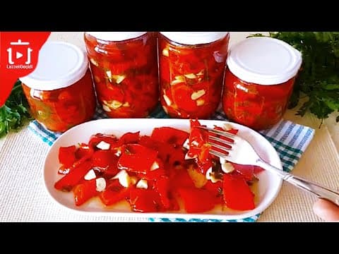Bu Tarifi Yapmadan Kışa Girmeyin ‼️ Yağlı Kırmızı Biber Turşusu Nasıl Yapılır ?