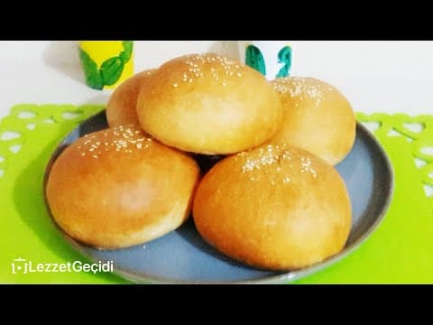 POFUDUK Hamburger Ekmeği Tarifi (Evde Nasıl Yapılır)