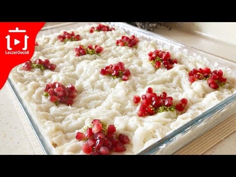 İftar için Sütlü Tatlı Tarifi, Güllaç Nasıl Yapılır, Lezzet Geçidi