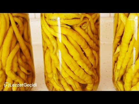 Kıl Biber Turşusu Nasıl Yapılır (Kışlık Hazırlık Tarifleri)