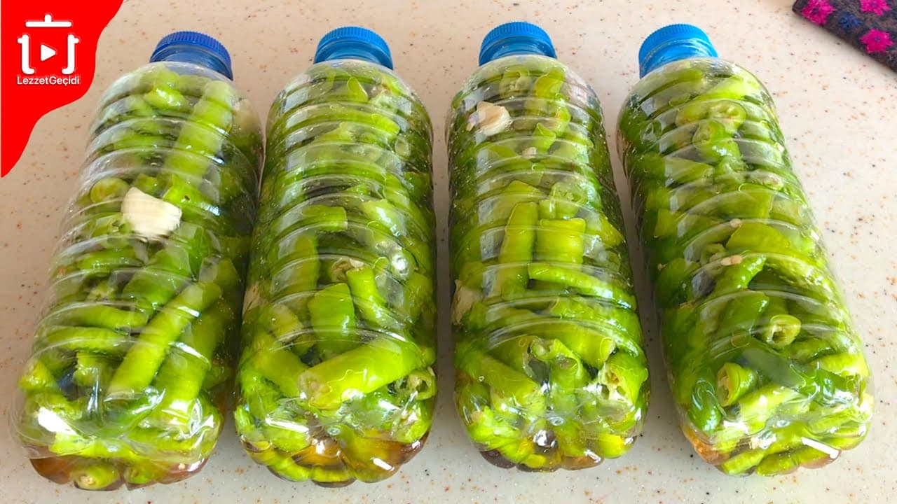 Susuz Biber Turşusu Tarifi – 3 Günde Çıtır Çıtır
