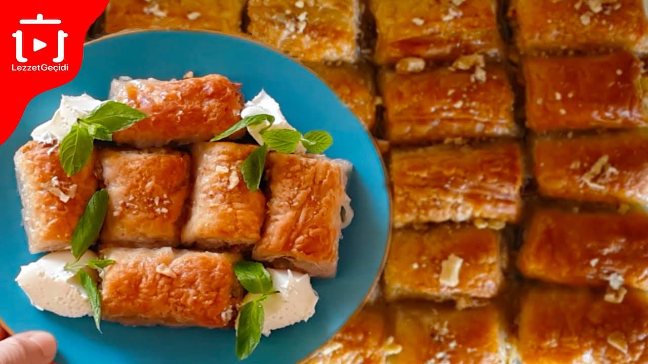 DENENDİ ❗️20 dk Yapilir 💯 EN KOLAY NEFİS MİLFÖY BAKLAVA TARİFİ