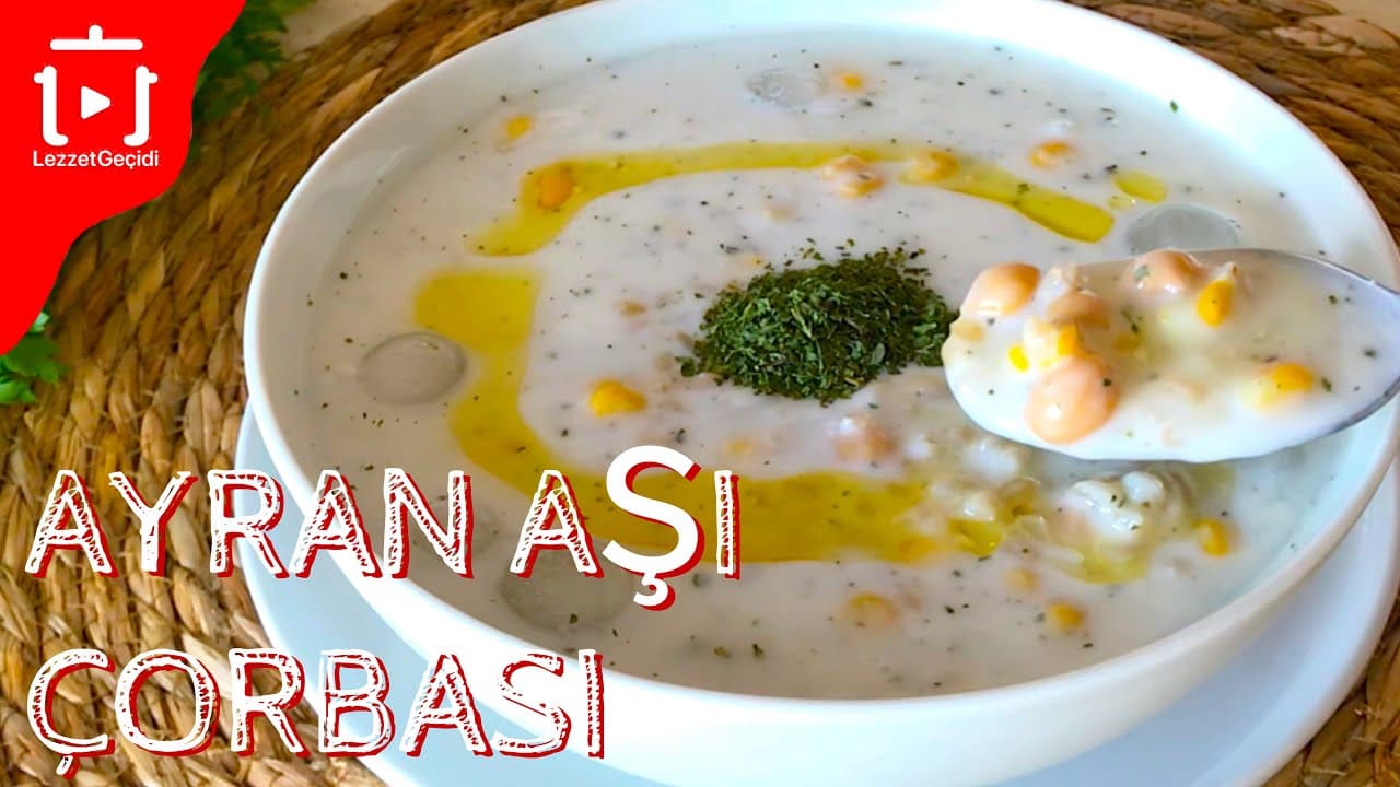 AYRAN AŞI ÇORBASI TARİFİ , MUTLAKA DENEYİN ❗️İÇİNİZİ FERAHLATACAK 💯ÇORBA TARİFLERİ