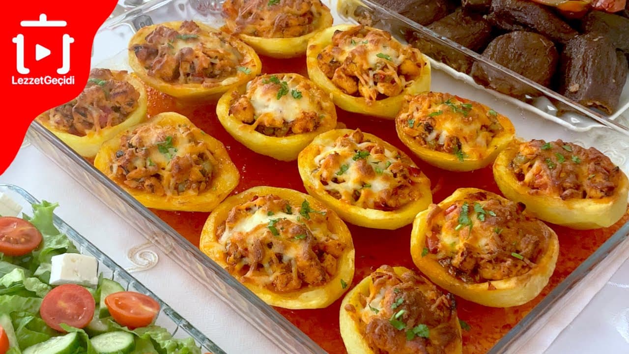 Patates Sandal, Fırında Patates Karnıyarık Tarifi Hindi Etli