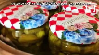 Bamya Konservesi Nasıl Yapılır – videodan kare
